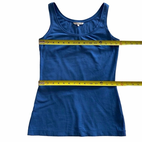 SANDWICH Basic Sleeveless Vest Top Cobalt Blue - Like NEW - Picture 7 of 11